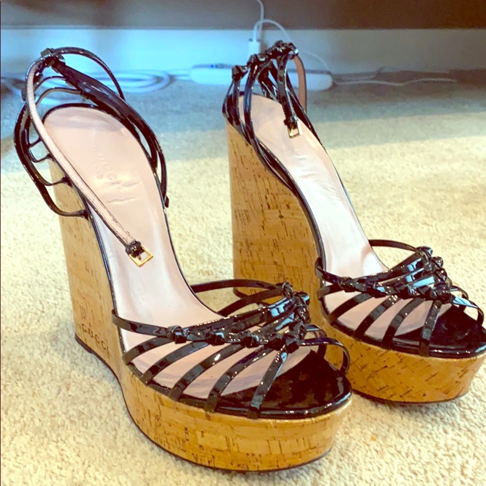 Gucci Wedge Heels size 40 1/2